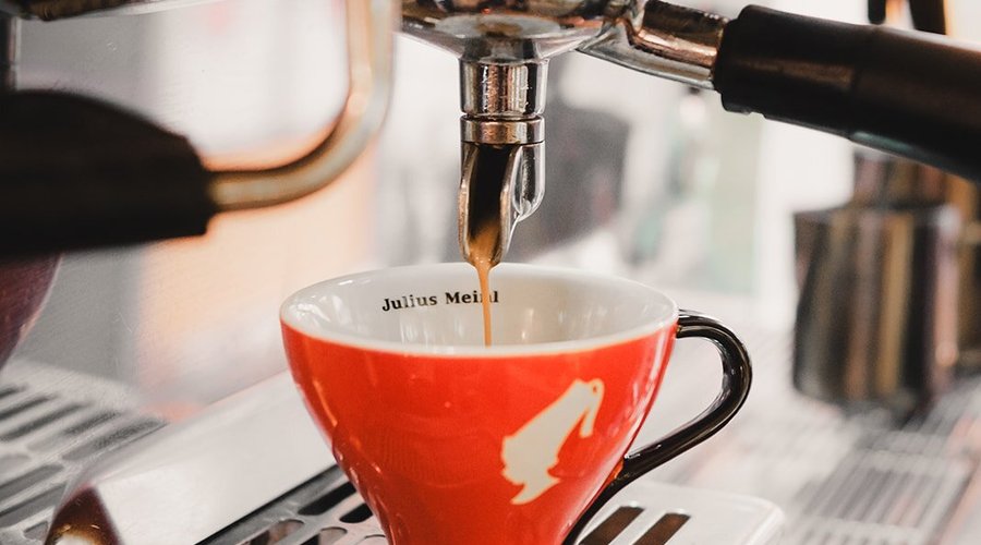 Ein Espresso nach dem Essen