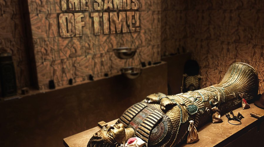 A look inside our Egyptian themed escape room: "The Sands of Time"