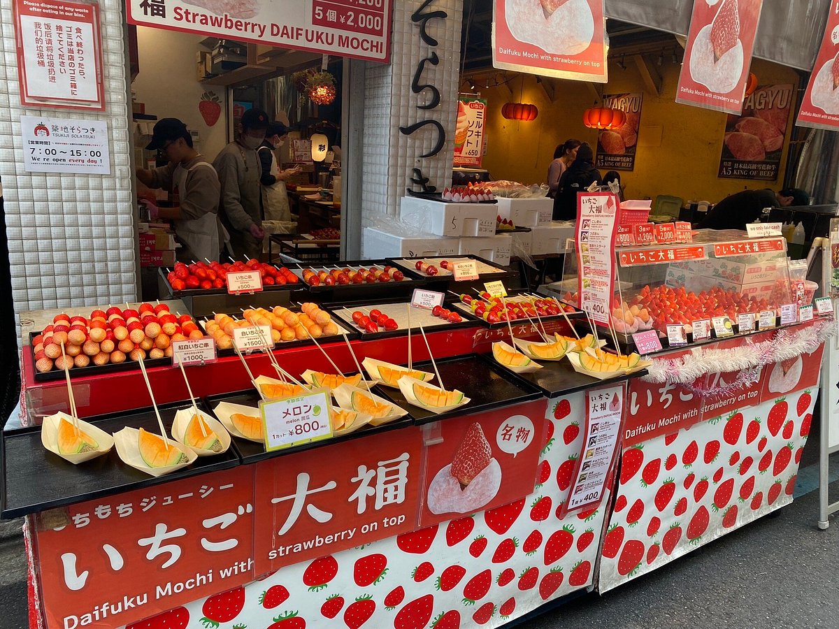 mercados em Tokyo