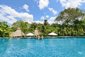 Piscine et plage