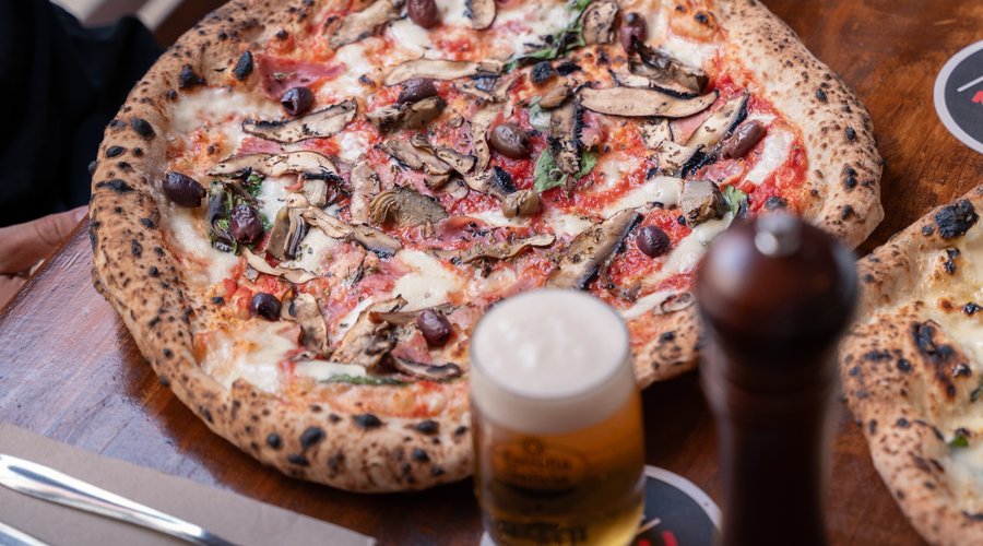 Pizzas en El Rincón de la Abuela