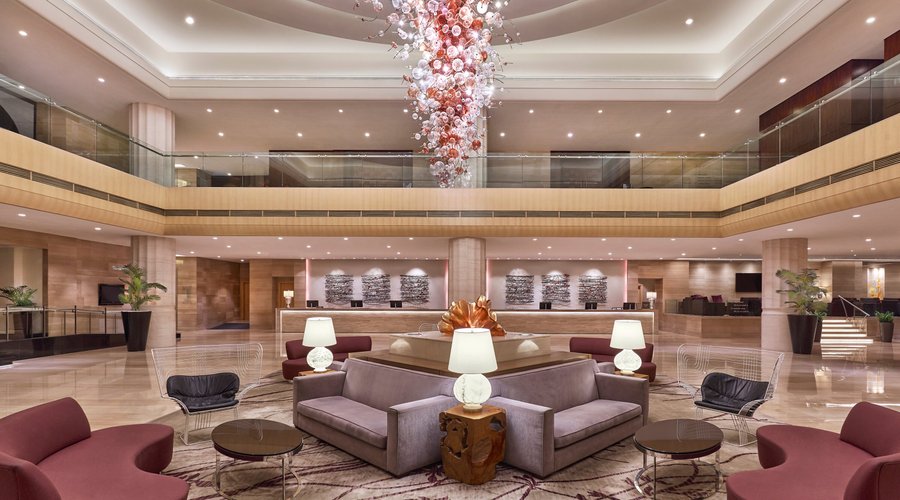 Hotel Lobby at ground level