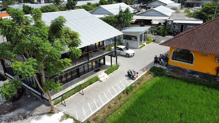 Rear View from the rice paddies