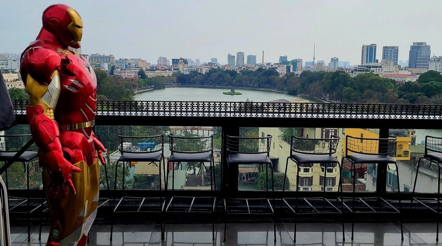 View from the Sky Bar 