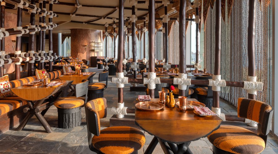 Main dining area at Peshawri