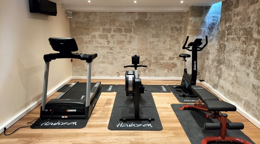 Nous venons de créer une salle de remise en forme