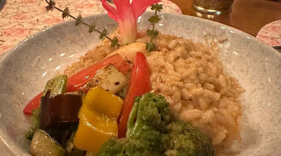 Risoto Vegetariano..