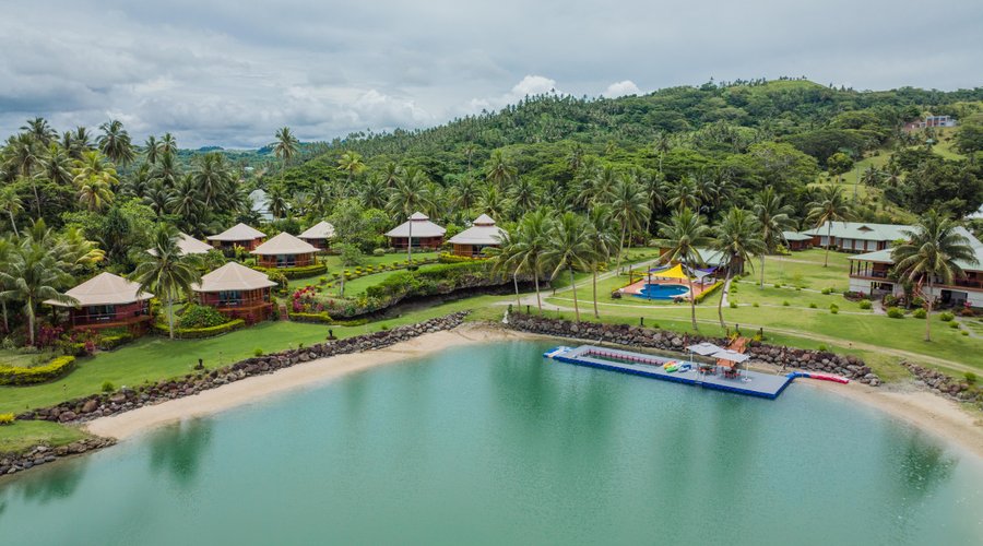Aerial View from the seaside