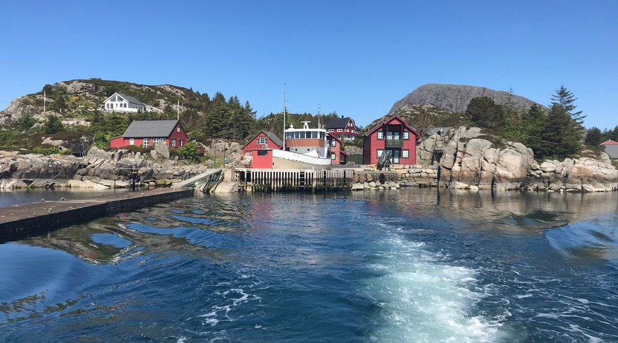 Fanøy Island Lodge exterior.