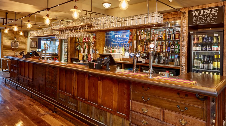 The heart of The Halfway House. Our welcoming bar stocks all your favourites.