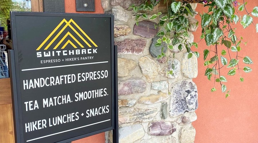 Check out Switchback Micro-Cafe! Espresso and tea, homemade smoothies and the best Hiker lunch sandwiches around! Made to order and so  yummy!