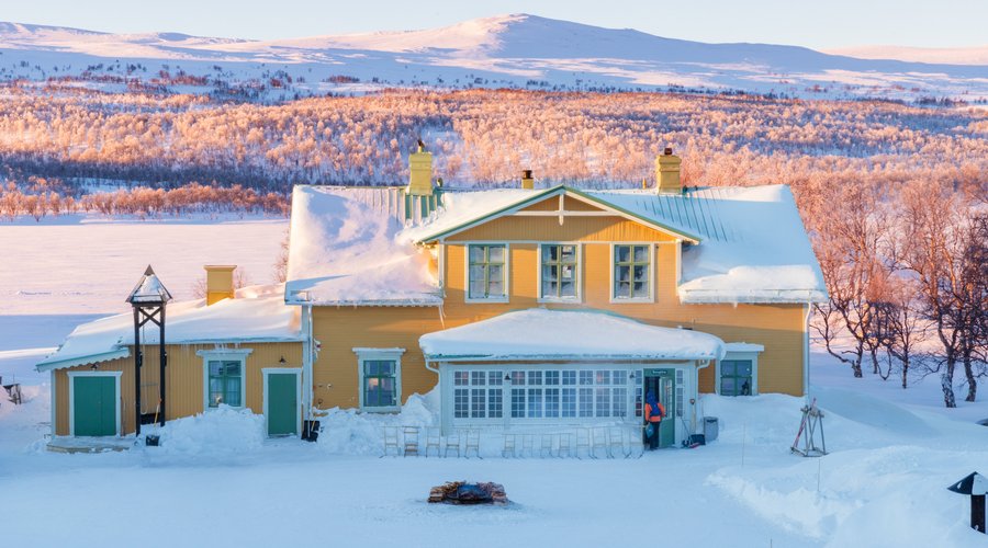The main building at Fjällnäs Est. 18812, Näset. 