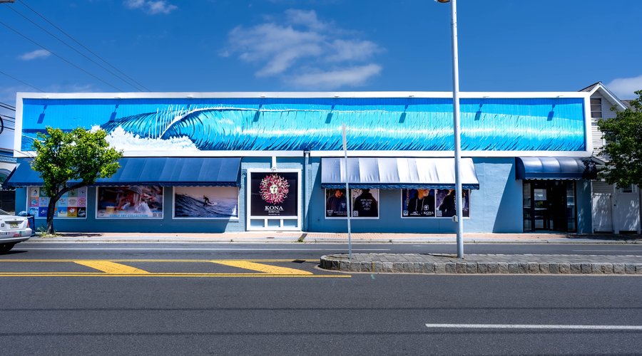 Side View of Flagship Store