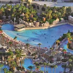 Pool and Beach Area