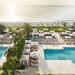 PBF Aerial View, Two Oceanfront Pools