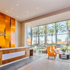 Relax in our colorful lobby 