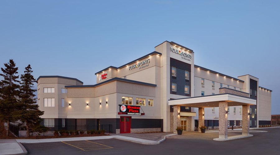 Exterior of Hotel, Front Entrance