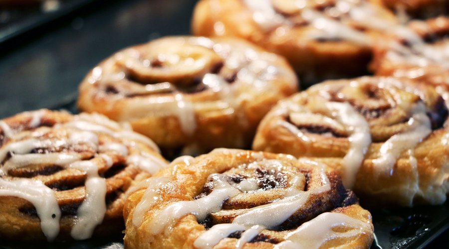 Our Signature Cinnamon Rolls! Millions & Millions served.