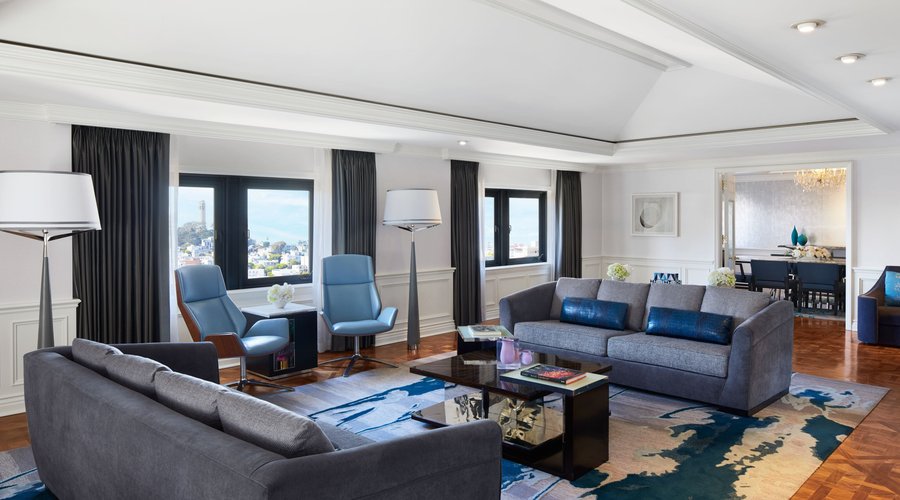 The Ritz-Carlton Suite Living Room