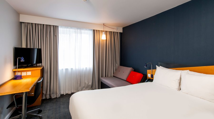 Busy day in Swansea? Kick back and watch the TV in your room.