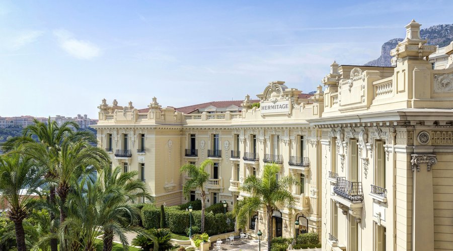 Facade Hôtel Hermitage Monte-Carlo