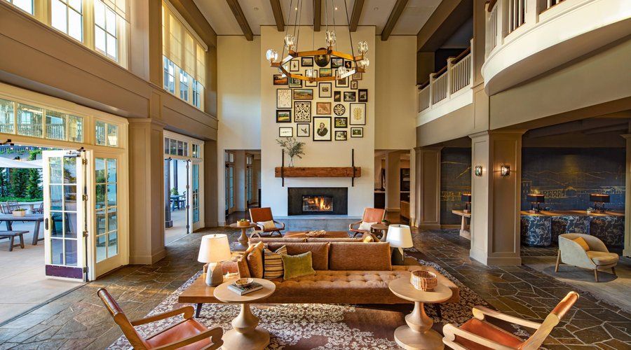 Lobby Fireplace