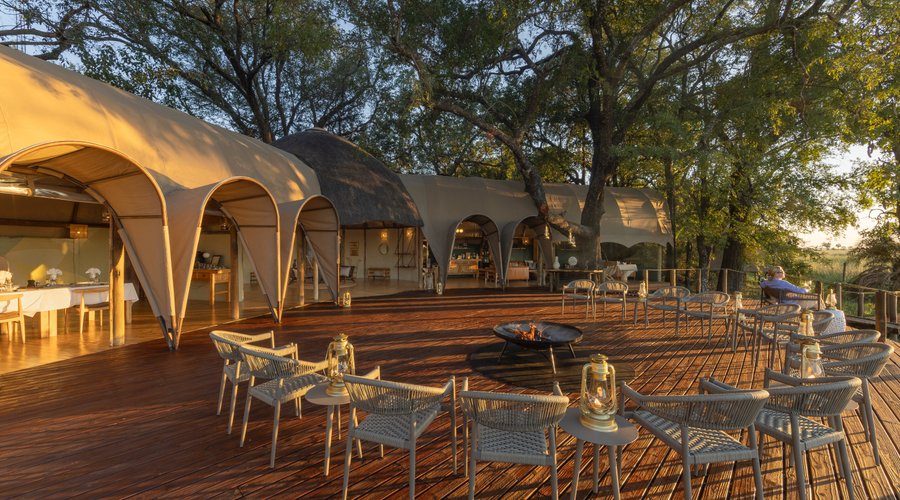 Okuti's look and feel is modern and the camp is truly a one-of-a-kind, with a design that seamlessly blends into the natural surroundings. 