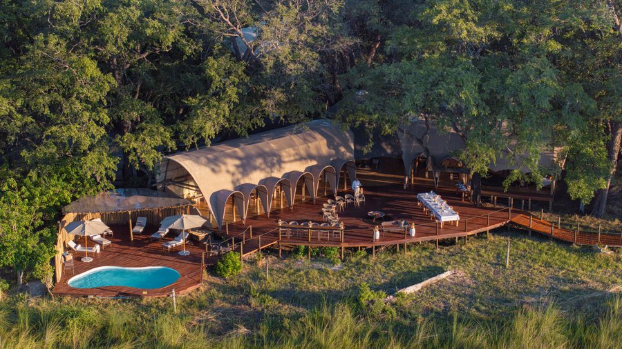 Okuti's look and feel is modern and the camp is truly a one-of-a-kind, with a design that seamlessly blends into the natural surroundings. 