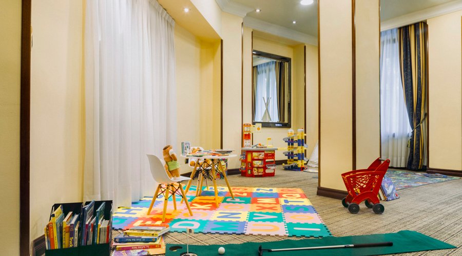 Children's room with toys