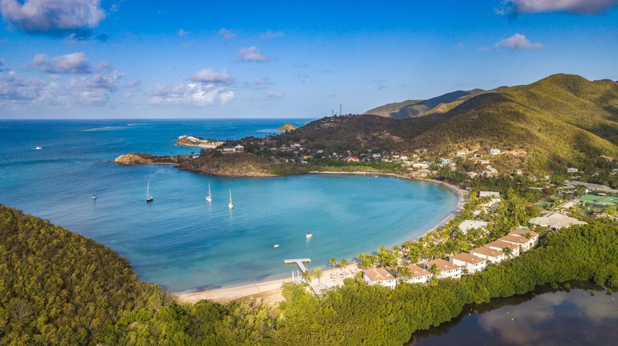 Ariel View of Carlisle Bay
