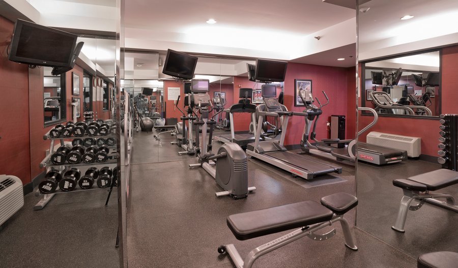 Relax and enjoy our equipment in the fitness center