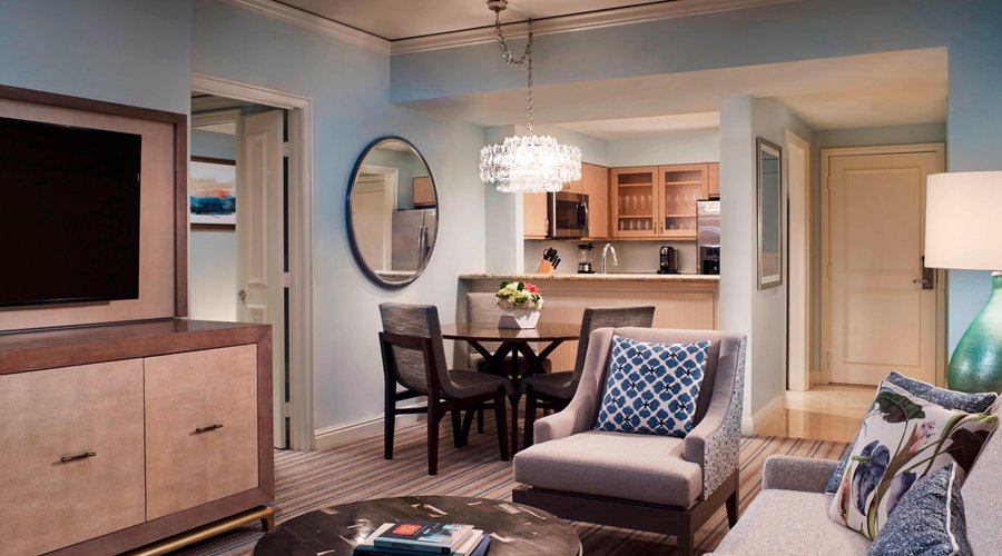 One Bedroom Residential Suite - Living Room