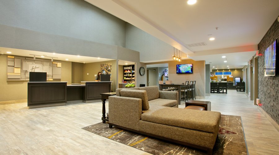Hotel Lobby Interior View