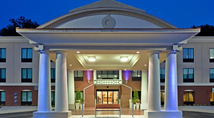 Hotel Canopy at Night