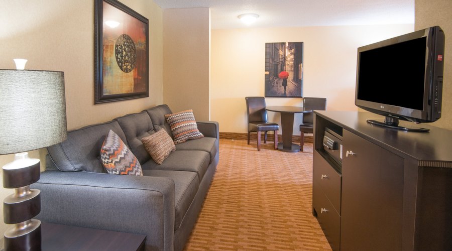 Sitting area of our Paris Suite