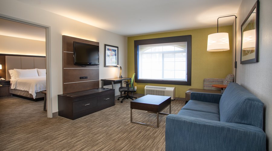 Suites include separate living room