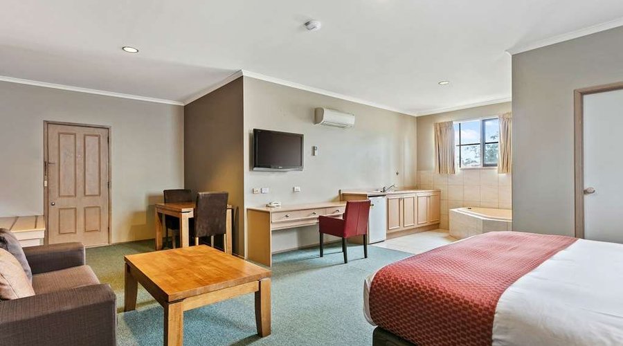 Guest room with added amenities