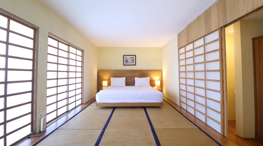 Chamomile Japanese Room   One of the famous Japanese style room with tatami for a perfect family vacation.  