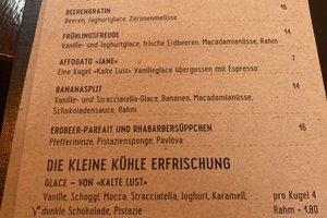Speisekarte