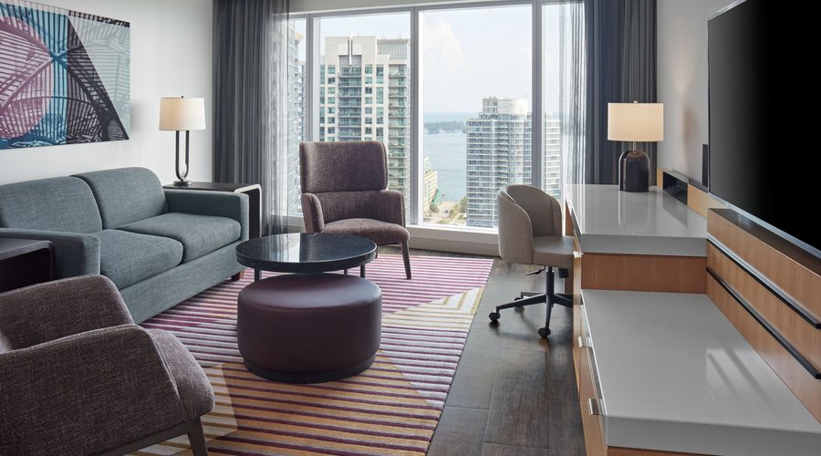 One Bedroom Suite - Living Room