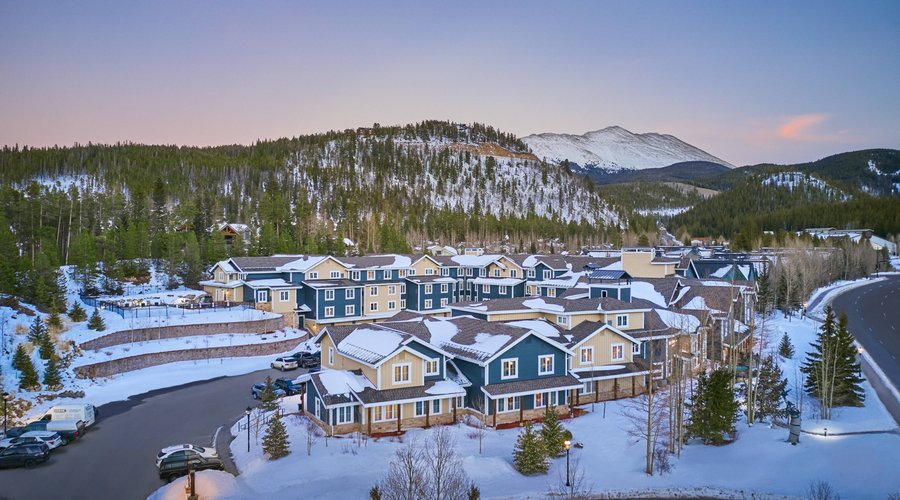 Aerial View Exterior - Winter