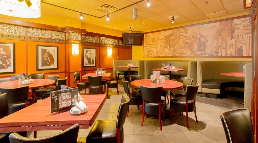 Various seating options when you dine at our restaurant.
