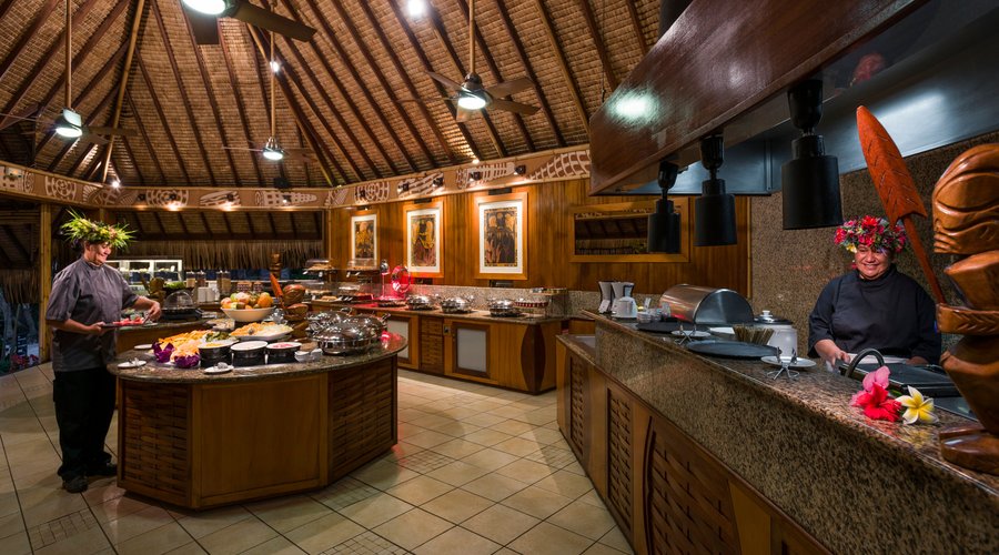 Buffet at the Noa Noa Restaurant