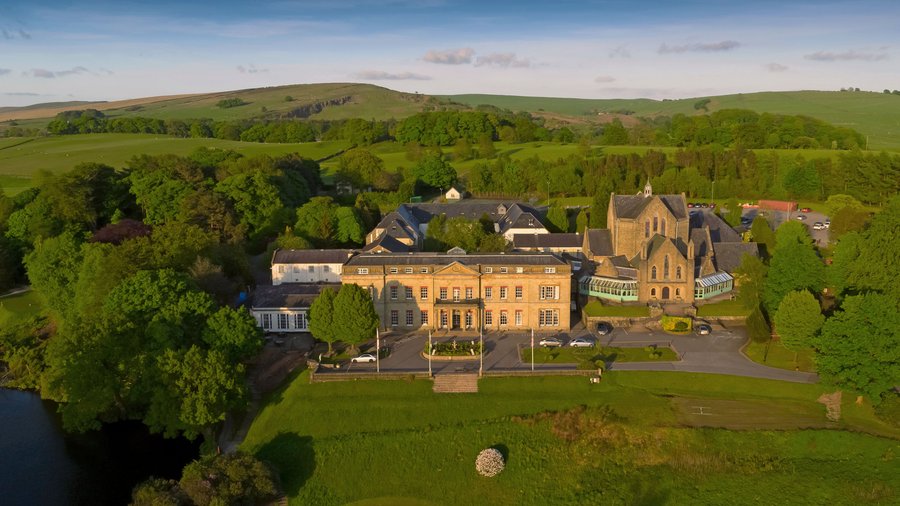 Aerial View of Hotel