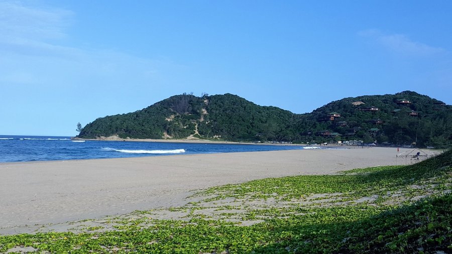 Right on the main beach of Ponta Do Ouro - Southern Mozambique 