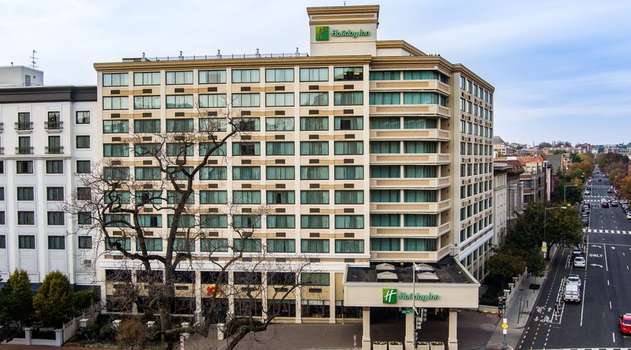 Aerial view of Exterior of Hotel