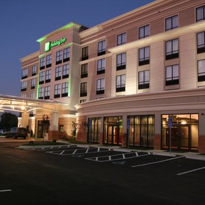 Hotel Exterior at Dusk