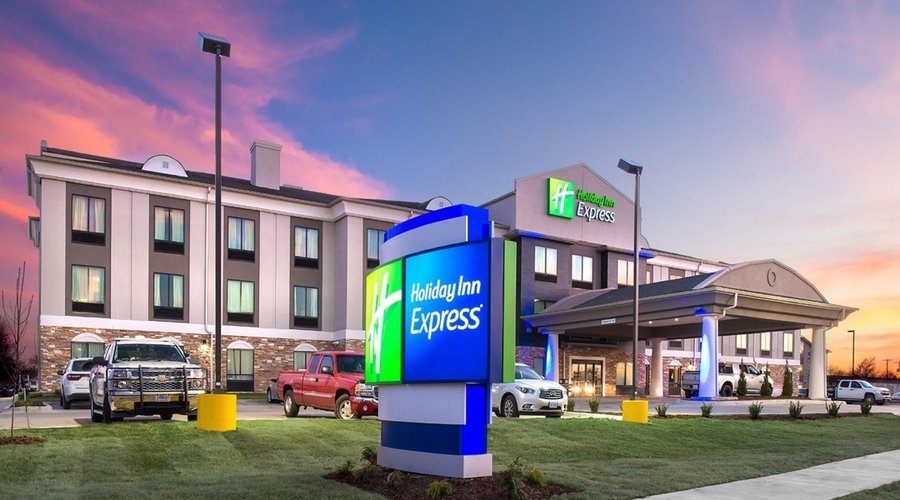 The brand new Holiday Inn Express in Hutchinson, KS.