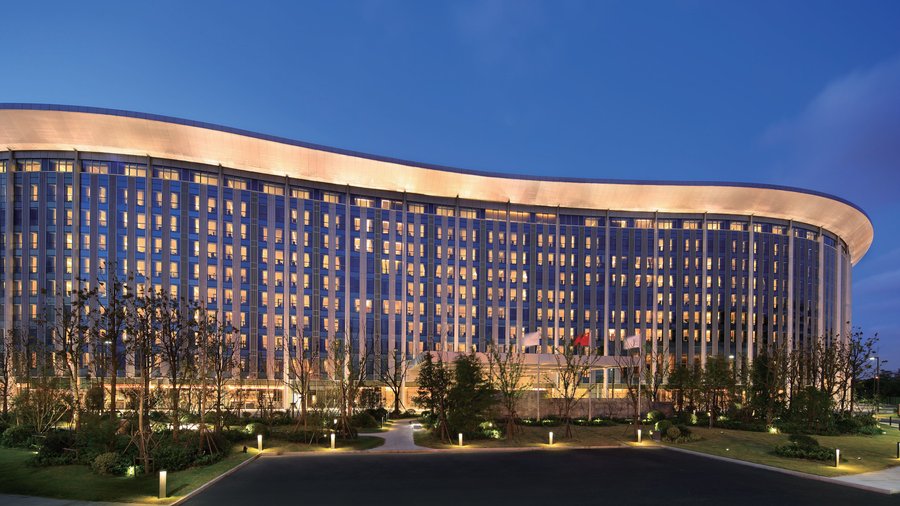 Hotel Exterior - Night