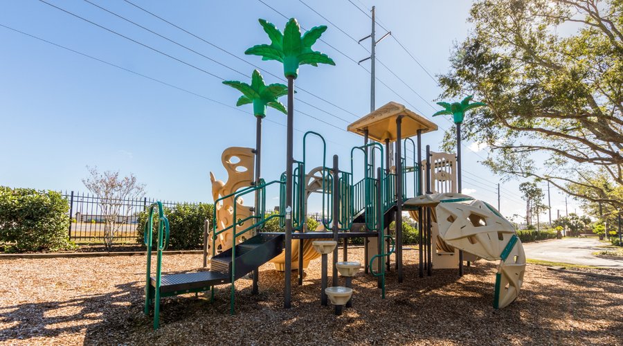 Playground onsite for kids to play